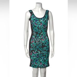Nicole Miller printed sheath dress size 4